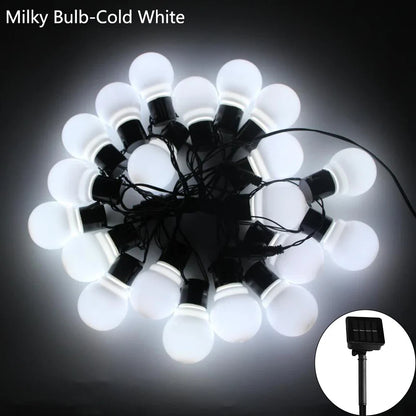 Solar-Kugel-Lichterkette für den Außenbereich