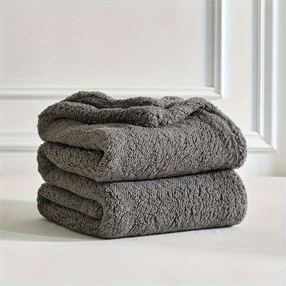 KuschelWolke – Flauschige Sherpa-Decke für Sofa & Bett, wendbar & waschbar
