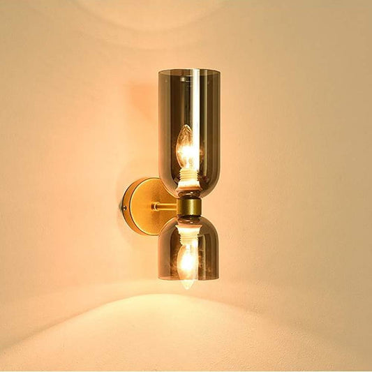 DuoGlas – Doppelköpfige LED-Wandleuchte