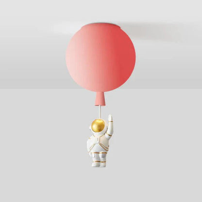 AstroMond – Moderne LED-Mondlampe mit Astronauten-Dekor