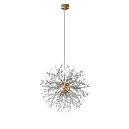 KristallKlar – Elegante LED-Pendelleuchte mit Lichtbrechungseffekt