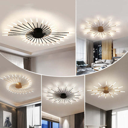 FireGlow – Deckenlampe mit funkelndem Feuerwerk-Design