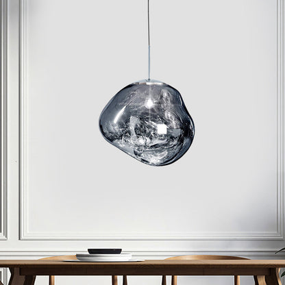 Edna – Hängelampe mit Unregelmäßigem Glaslook