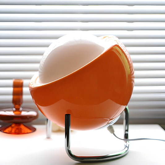 Aurelia – Retro-Stil Bauhaus Tischleuchte mit Glasdesign