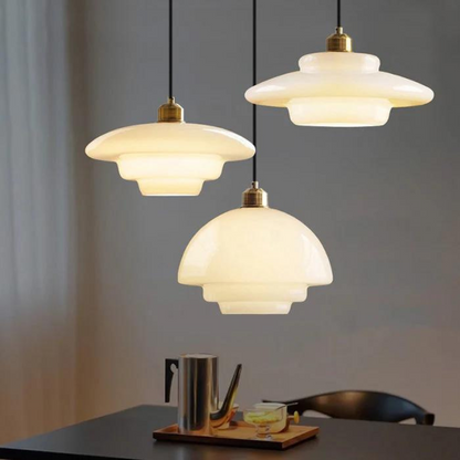 Dustin – Elegante Art Deco Hängeleuchte