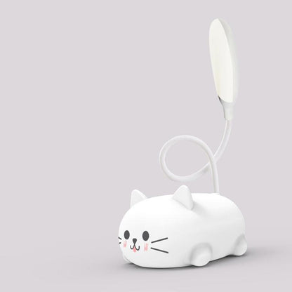 KatzenLicht – Mini-LED-Schreibtischlampe mit USB & Augenschutz