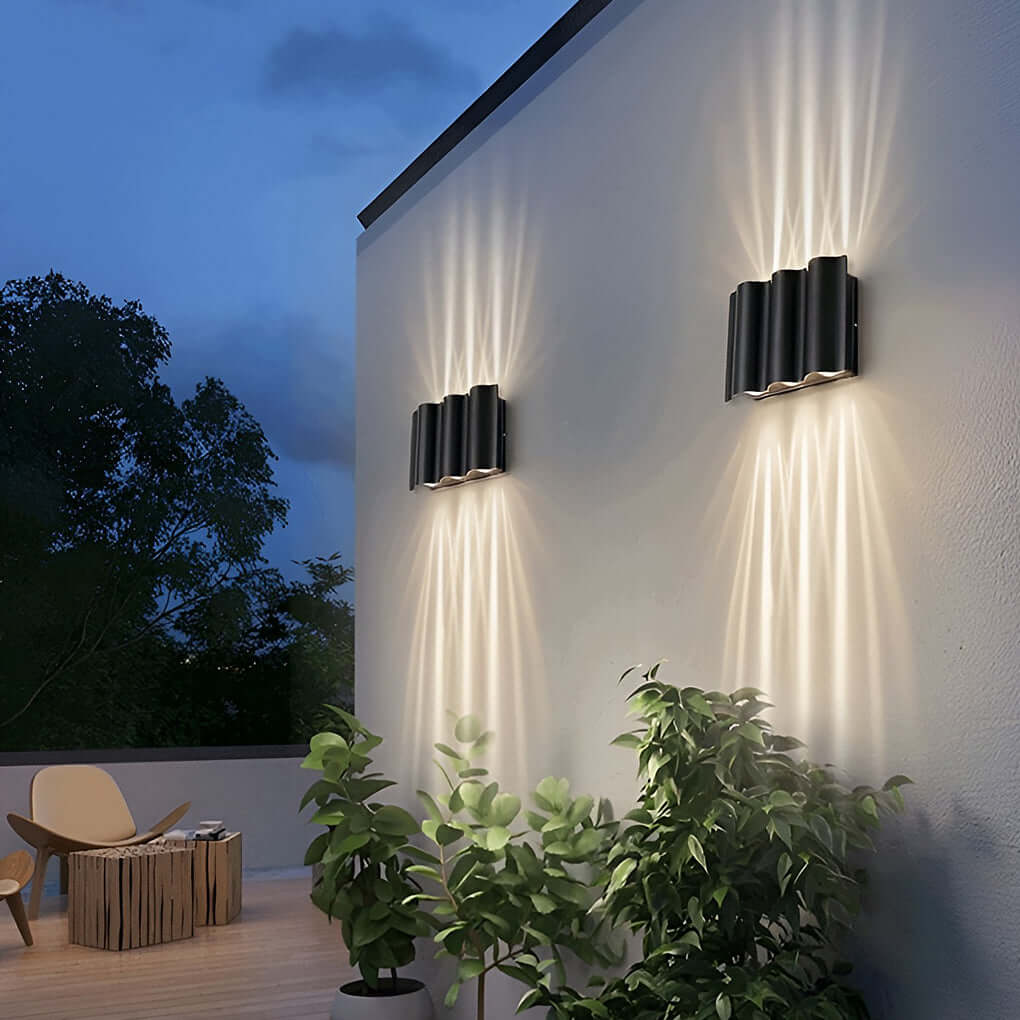 Elvin – Moderne LED-Wandleuchte für draußen