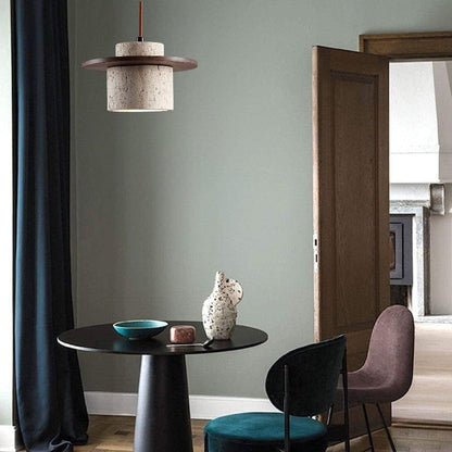 Noemi – Antique Stone Table Lamp