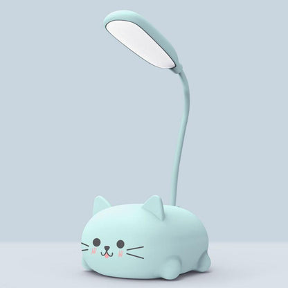 KatzenLicht – Mini-LED-Schreibtischlampe mit USB & Augenschutz