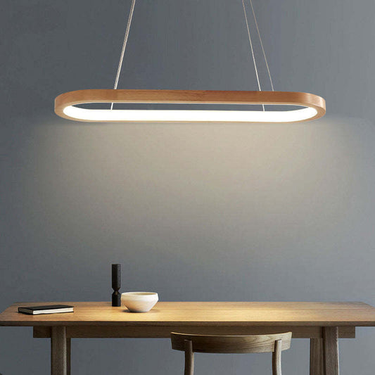 NordicBeam – Moderne LED-Pendelleuchte aus Holz und Metall