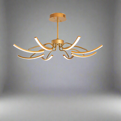 Lustra – Moderne Lampe für die Decke mit stilvollem Look für schicke Wohnbereiche
