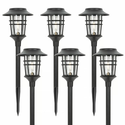 Miyu – Solar-LED-Licht für den Garten im Streifenstil