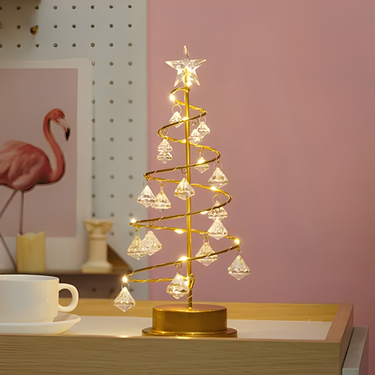 Yamira – Kristall Weihnachtsbaum LED-Lichterkette