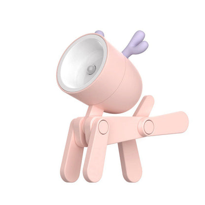 CartoonGlow – Mini-Tier-Nachtlicht mit Handyhalter