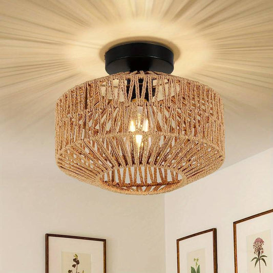 BohoBright – Verspielte Deckenlampe im Boho-Stil