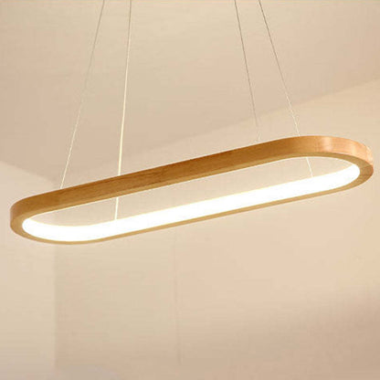 NordicBeam – Moderne LED-Pendelleuchte aus Holz und Metall