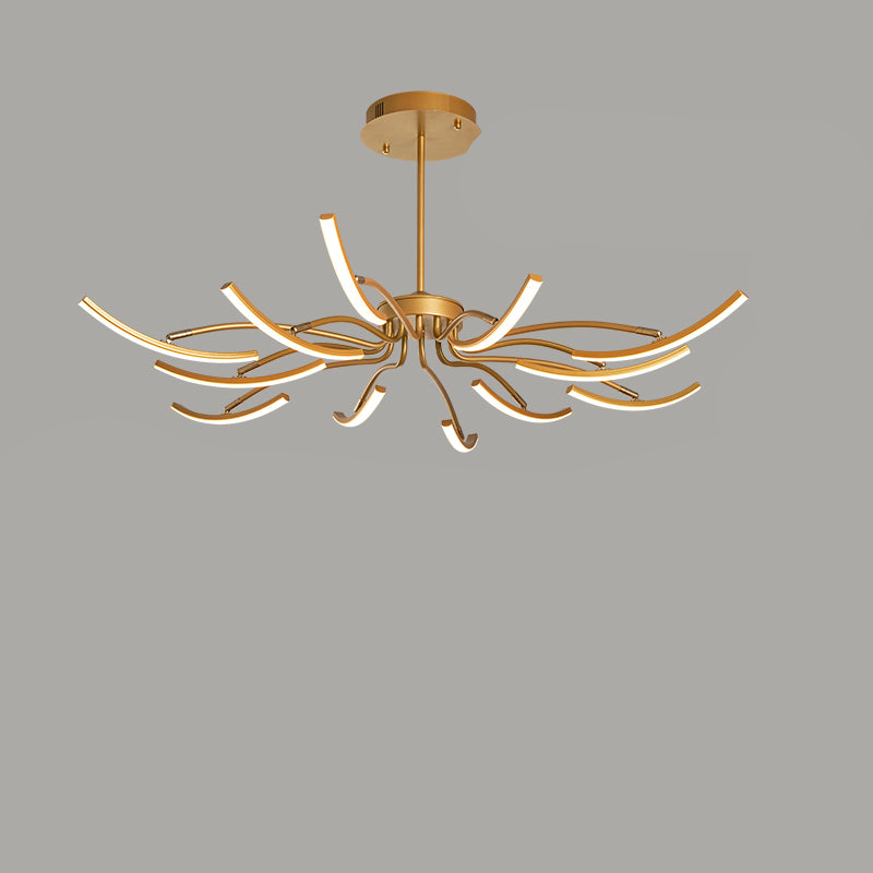 Lustra – Moderne Lampe für die Decke mit stilvollem Look für schicke Wohnbereiche