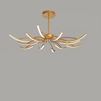 Lustra – Moderne Lampe für die Decke mit stilvollem Look für schicke Wohnbereiche