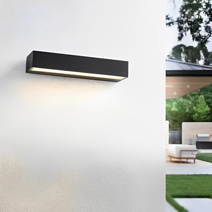 Nadir – Außenwandlampe aus Aluminium