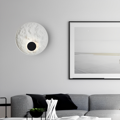 Lunaris – Runde LED-Wandleuchte mit weißem Kugel-Design
