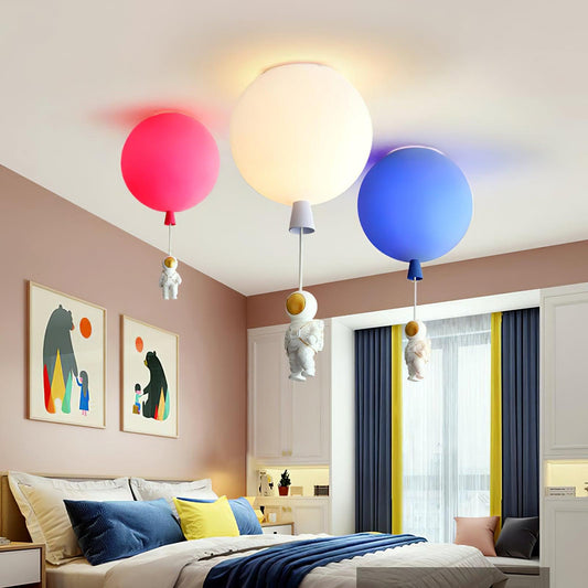 AstroMond – Moderne LED-Mondlampe mit Astronauten-Dekor