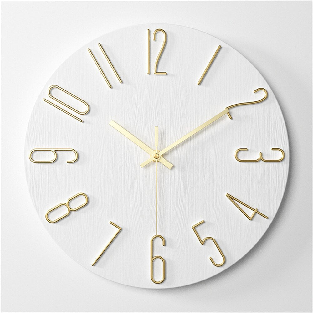 Rustom – 12-Zoll Uhr fürs Wohnzimmer