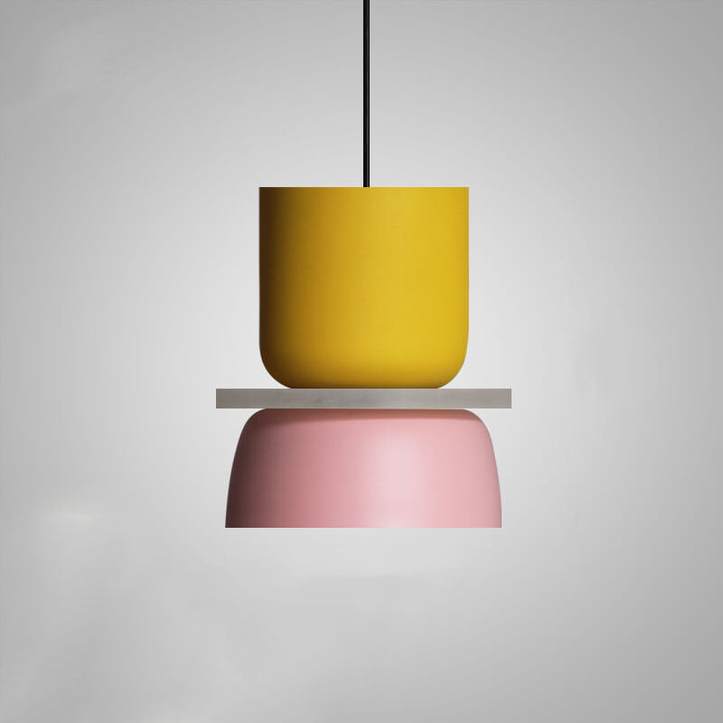Bunte moderne LED-Hängelampe
