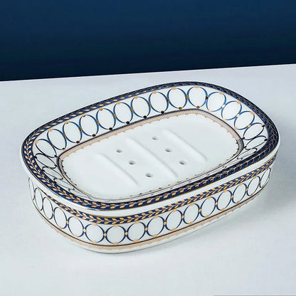DecoLuxe - Elegante Seifenschale im Art-Déco-Stil