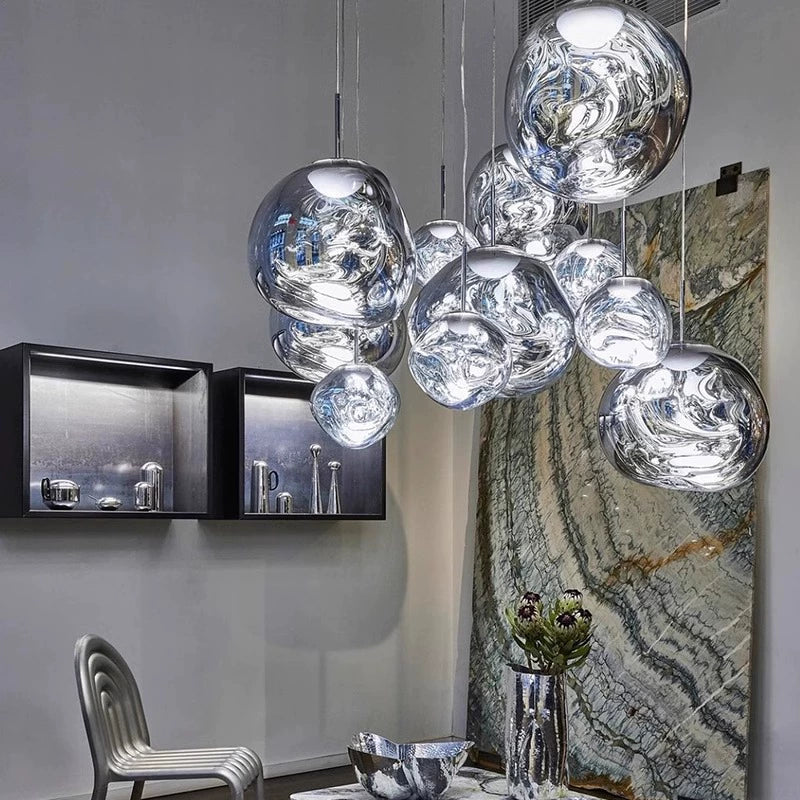 Aurelia – Moderne nordische Glas-Hängeleuchte