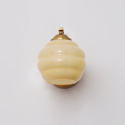 Prague – Retro-Glas-Wandleuchte im mittelosteuropäischen Stil
