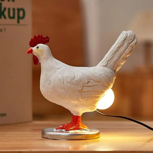 ChickyGlow – Verspielte Kinderlampe im Hühnerdesign