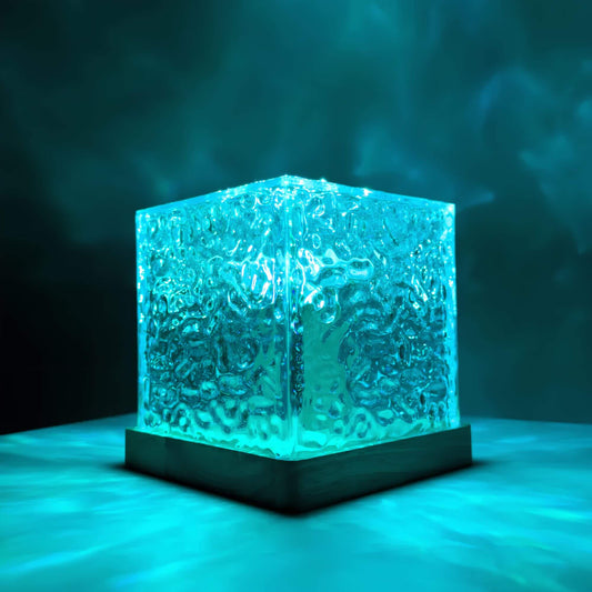 PolarSchein – LED-Lampe mit Nordlicht-Effekt für magische Lichtstimmung