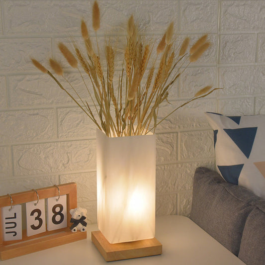 Sayuri – Nordische Glasvase Tischlampe