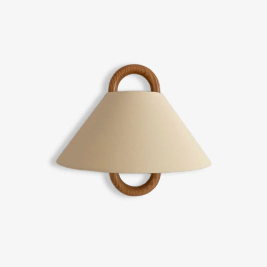 Alina – Wandlampe aus Buchenholz