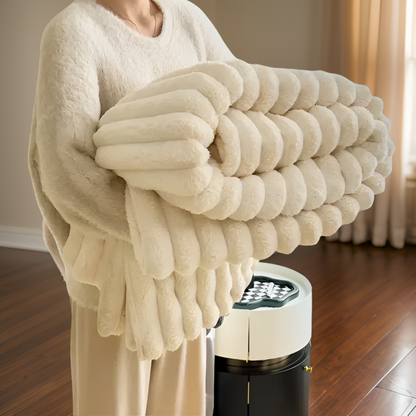 Zyra – Kuschelige Fleecedecke für Sofa & entspannte Momente