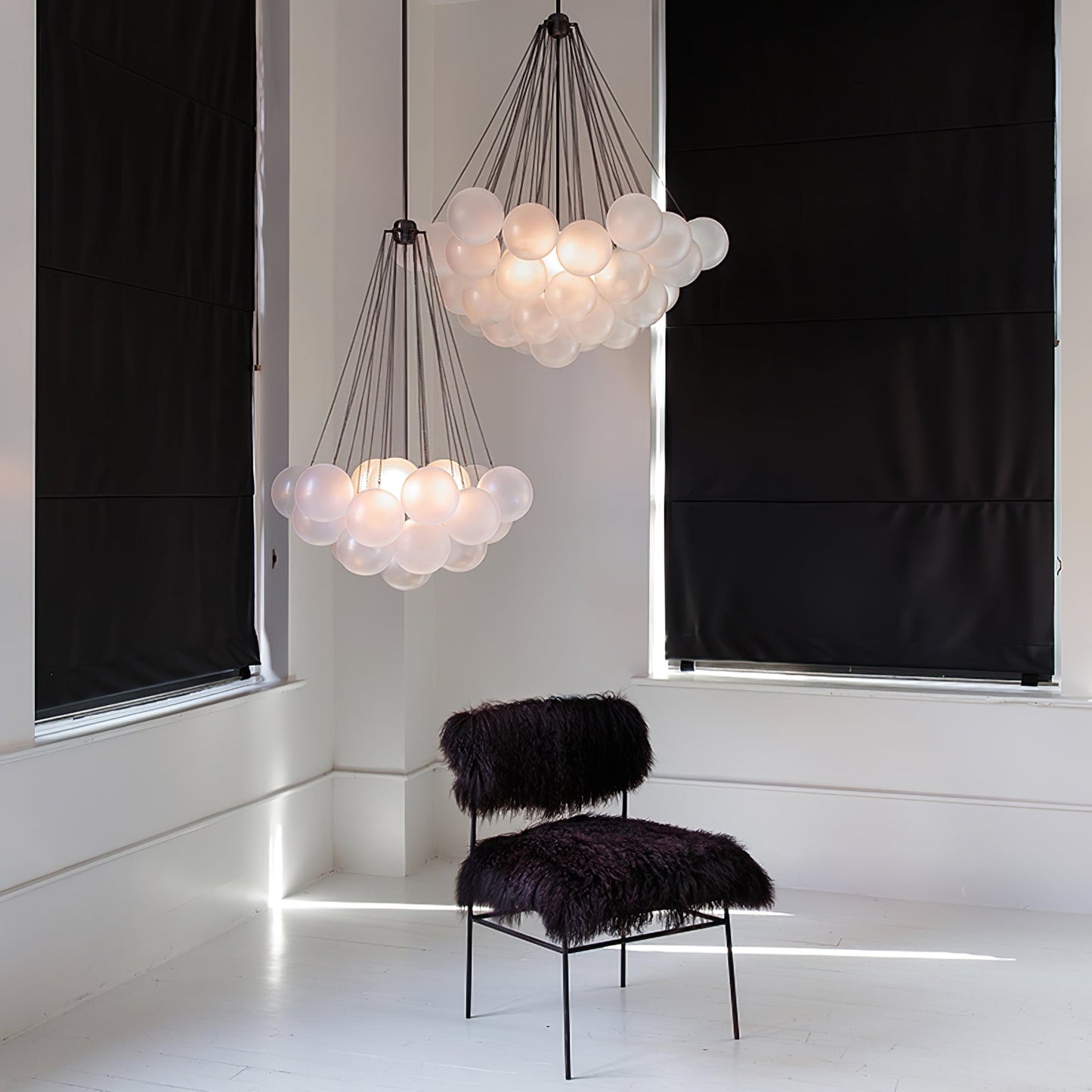 Jaya – Schicke Glas-Bubble Hängeleuchte