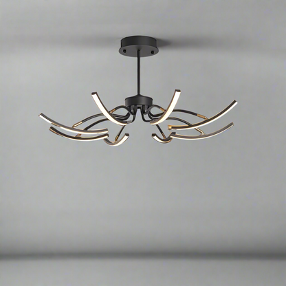 Lustra – Moderne Lampe für die Decke mit stilvollem Look für schicke Wohnbereiche