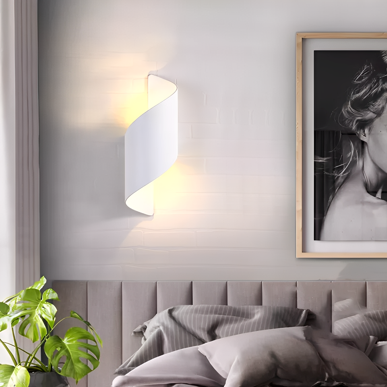 Sean – Schlichte LED-Außenwandleuchte