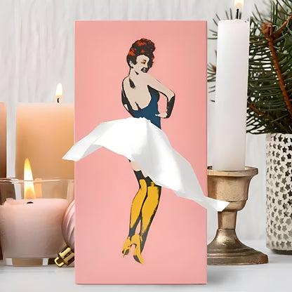 Mira – Taschentuchbox im Ballerina-Stil