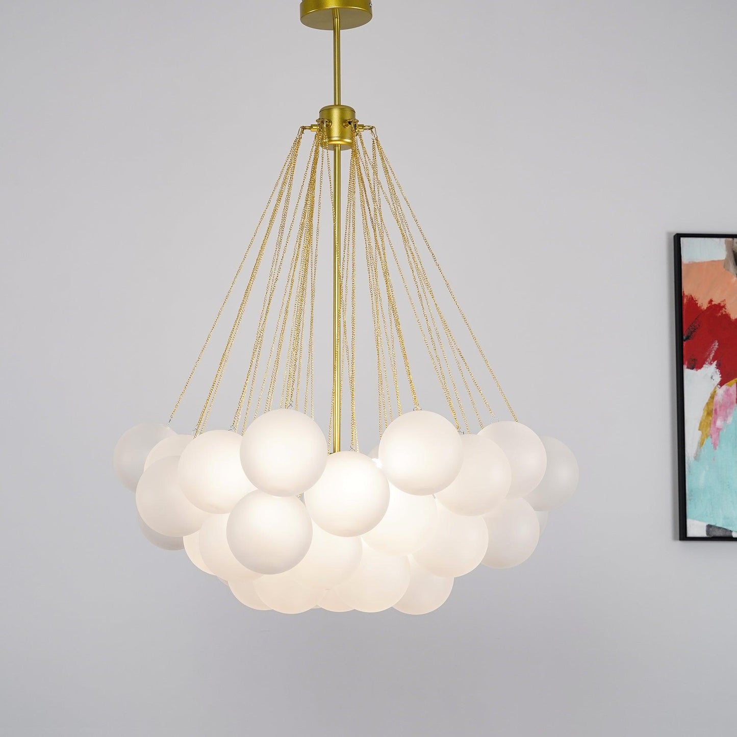 Jaya – Schicke Glas-Bubble Hängeleuchte