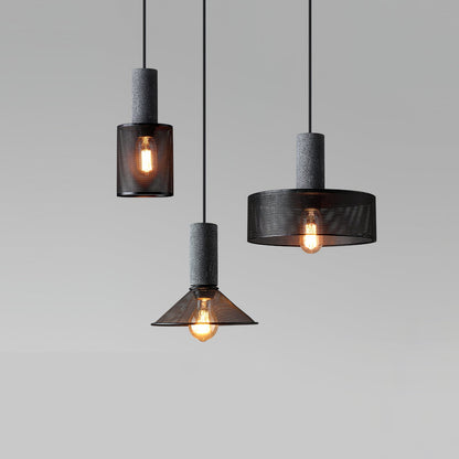 Owen – Beton-Pendelleuchte im Industrie-Look