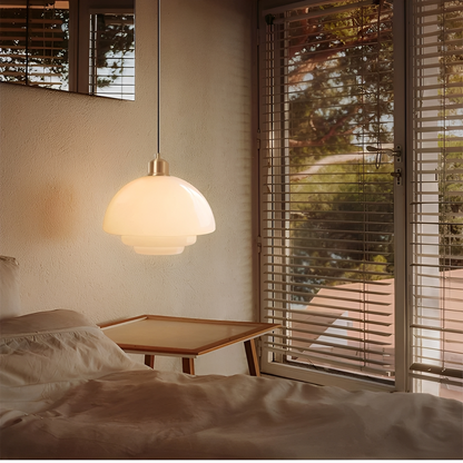Kara – Moderner einfacher Glas-Kronleuchter