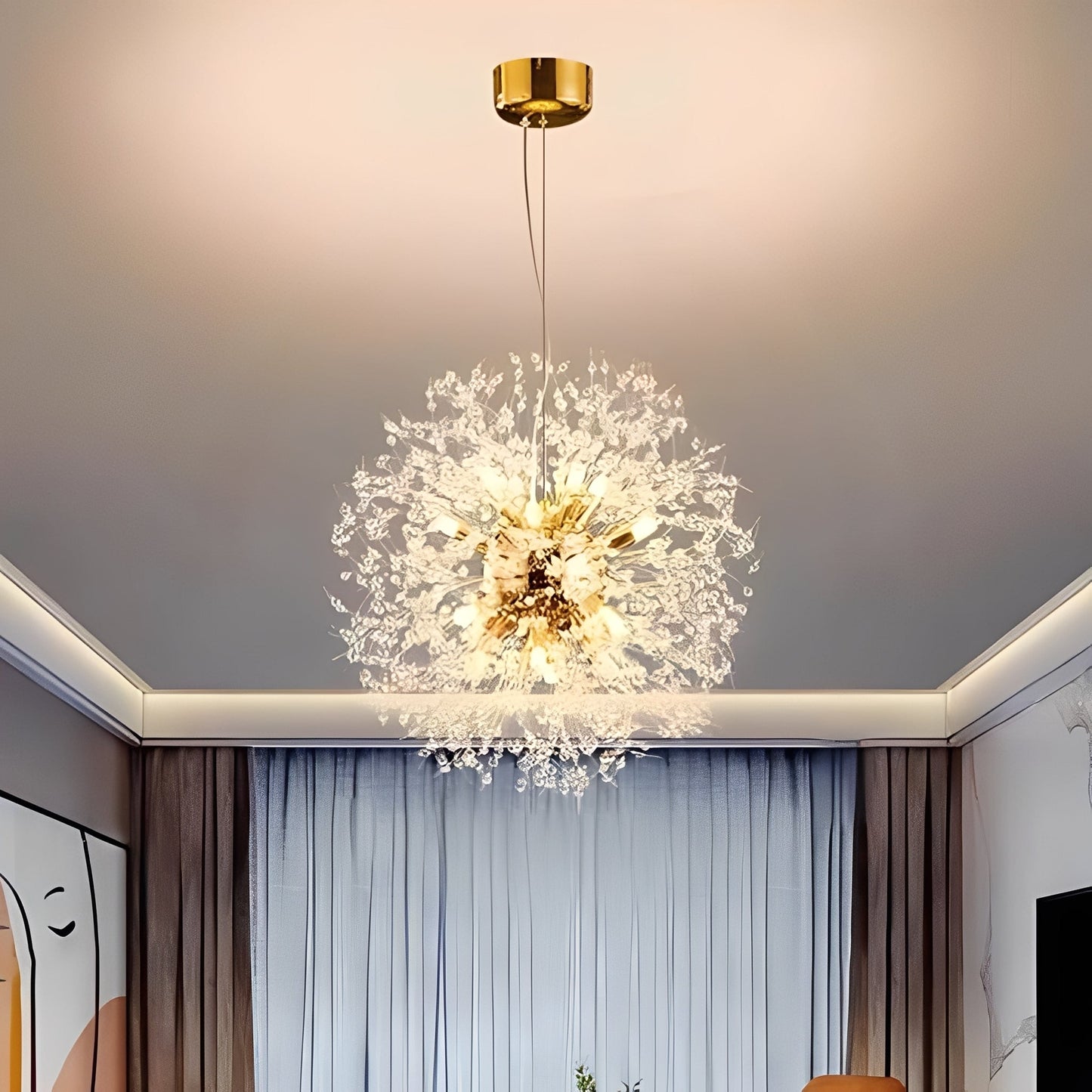 Andy – Lichtluxus-Stil Kristall-Kronleuchter