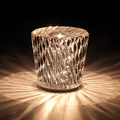 Sakura – Tischlampe mit Kristall-Diamanten
