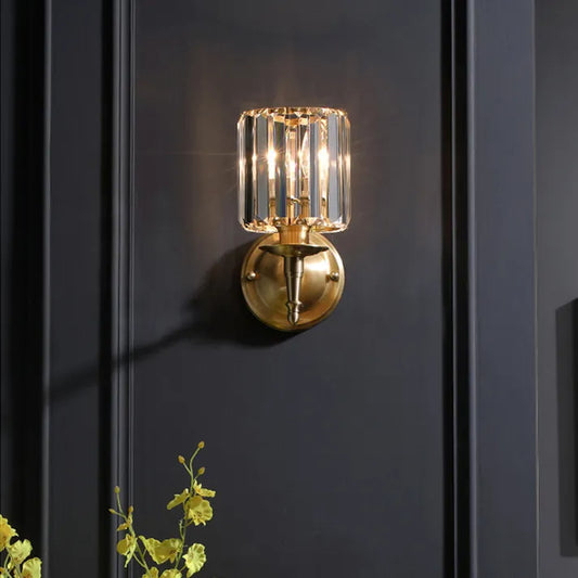 Celestine – Kristallwandlampe im Vintage-Stil: Luxus trifft auf zeitlose Eleganz