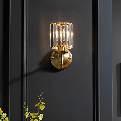 Celestine – Kristallwandlampe im Vintage-Stil: Luxus trifft auf zeitlose Eleganz