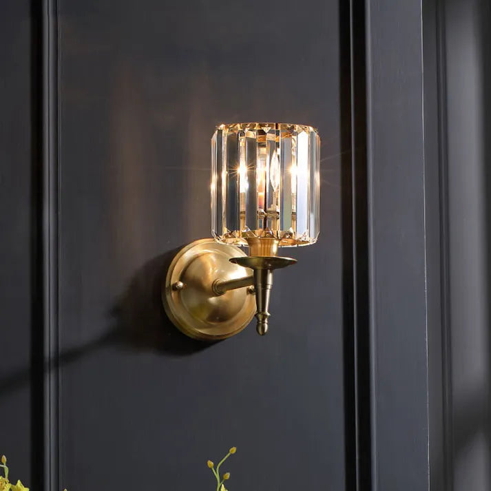 Celestine – Kristallwandlampe im Vintage-Stil: Luxus trifft auf zeitlose Eleganz