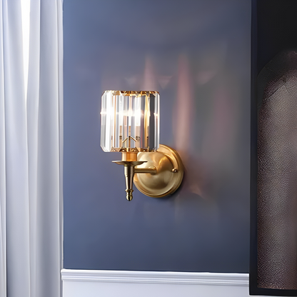 Celestine – Kristallwandlampe im Vintage-Stil: Luxus trifft auf zeitlose Eleganz