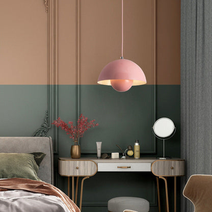Nordic Aura - Pendelleuchte für Schlafzimmer im Blumentopf