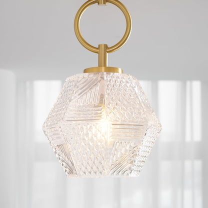 Delina – Art-Déco-Deckenleuchte